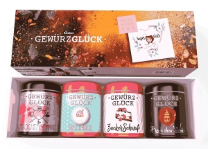 ---Gewürz Glück --- Geschenkbox "Supergirls" 230g