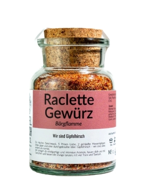 - GIPFELHIRSCH - Raclette Gewürz "Bärgflamme" 95g