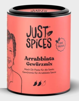 --- JUST SPICES --- Arrabbiata Gewürzmix 42g